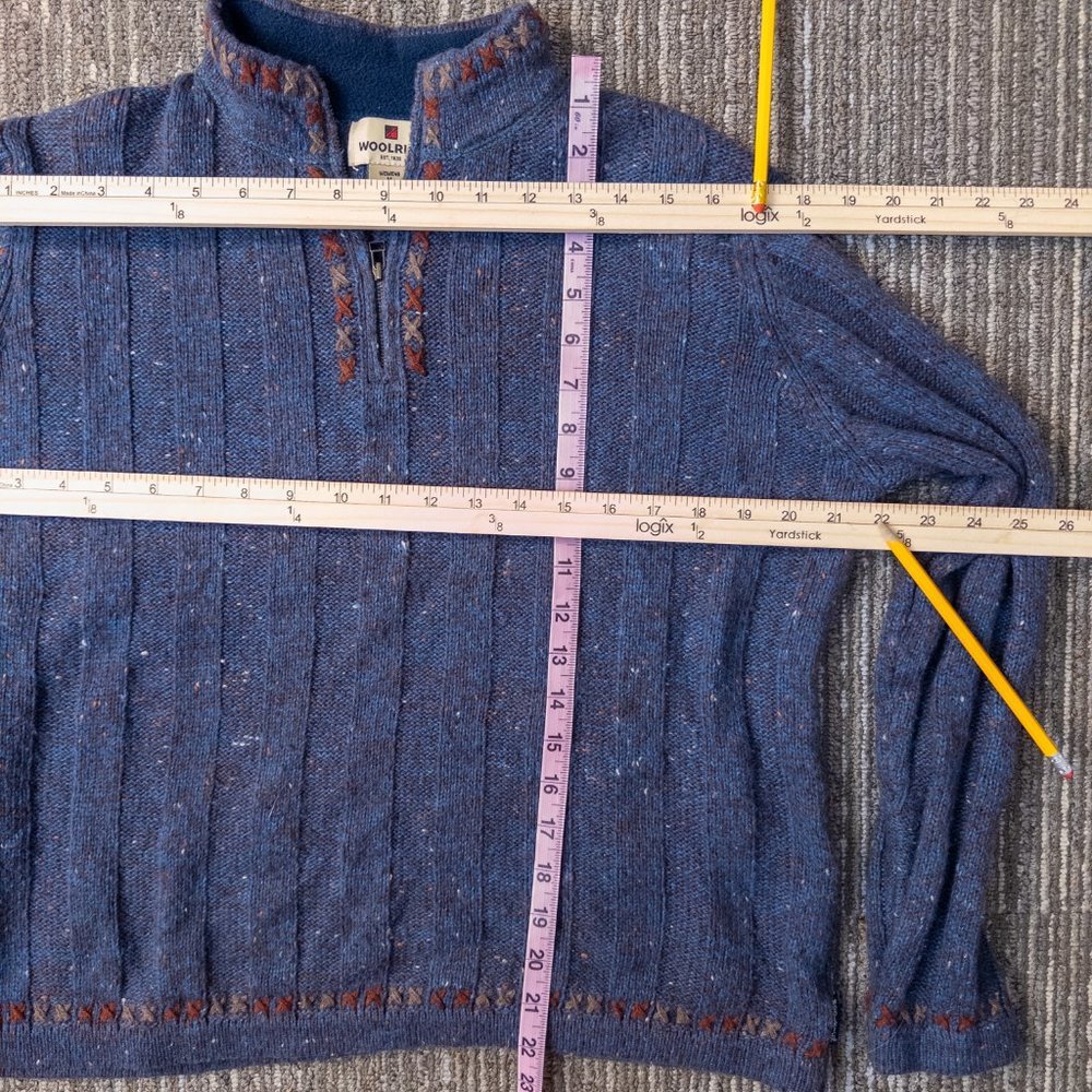 Woolrich 1/4 Zip Wool Sweater - Picture 10 of 10